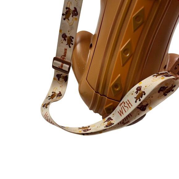 Disney Wish Movie Asha's Goat Valentino Collectors Popcorn Bucket With Lanyard - Picture 5 of 11